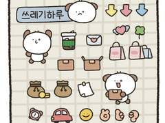 굿노트 스티커 - 오쪼1