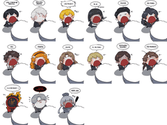 수감자+신곡부녀+단테 조말랭이 예절 포카