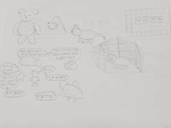 모의고사때 그린 그림