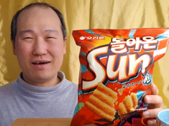 먹방 브베 - 맛있는 과자 냠냠냠~ 오리온 돌아온 썬 먹방~