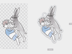 중세토끼종수 키링도안 무료배포+도안추가(2)