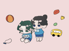 재업)금룡이 송백이 일반&투명포카 도안