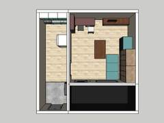 [스케치업] 가비지타임 지상고 숙소