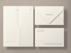 편지지, 편지봉투 디자인