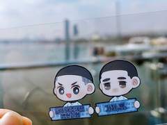 우성명헌 응원상영 투명 포토카드 도안배포