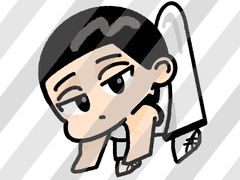 낙수 키링 도안