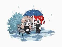 비맞지마요 SD애니메이션 고정틀 커미션