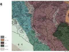 변서황 가이아 대륙 지도 배경 복식 참고자료