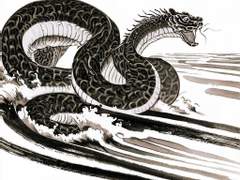 대망 (대망 大蟒: 커다란 구렁이 같은 뱀이라는 말, 홍량거부 鴻梁巨桴: 이것의 크기를 비유할 때 쓴 말로 큰 기둥이라는 말, 이무기)