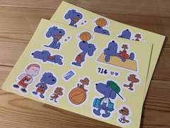 태섭대만 스티커 도안 유료 발행