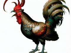 요계(妖鷄, 귀계신 鬼鷄神, 두생일각 頭生一角: 머리에 뿔이 하나 돋아 났다는 말)