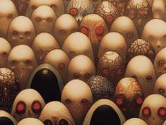 관비산란 (官婢産卵: 관청의 노비가 알을 낳았다는 말)