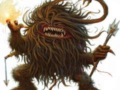 거치봉발 (鋸齒蓬髮: 톱니이빨에 흐트러진 머리카락이라는 말)