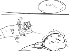 갑자기 생각나서 갈긴 콘티