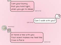 [아이폰 카톡 테마] #17 베빗 체리블라썸톡