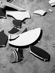 사금파리 조각보