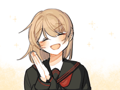 하나모리 군과 나, 둘만의 무대로군!