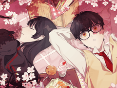 [닫았습니다] 벚꽃 아래 피크닉 고정틀 커미션🌸