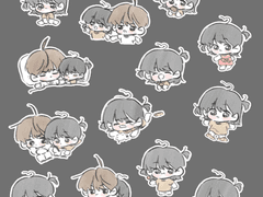 A와 B의 사이 유진티커 도안 공유