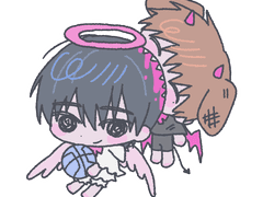 가비지타임 상뱅 빵준 키링 도안 무료배포