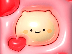 말랑 하트 웅냥이