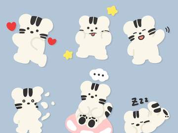 [굿노트] 기분파 곰랑이 | 기간한정무료공유