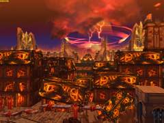 타오르는 불과 잿빛 연기로 가득한 왕국