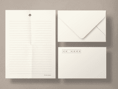 편지지, 편지봉투 디자인