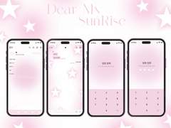 Dear My sunrise 테마 배포 (ios)