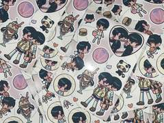 준빵 A6 스티커 도안