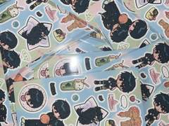 냥쫑 A6 스티커 도안 (+키링용 이미지