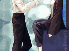 레트로 사진 고정틀 커미션