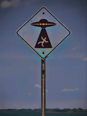 외계인이 내려와 하는 말