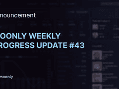 Moonly weekly progress update #43
