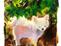 🌿러프 페인팅 원화 커미션