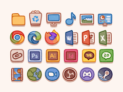 [배포] 말랑이 바탕화면 아이콘