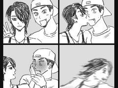 _ EMO남친 쌓인 그림