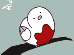 로보토미 징벌새(작은 새) 팬아트