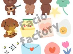 굿노트 다이어리 스티커 🌟 52