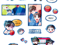 가비지 타임 스티커 도안 유료 배포