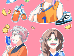 체육대회 고정틀 커미션 엽니다