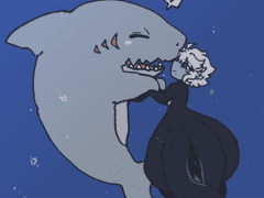 아즐이랑 반려어 상어랑