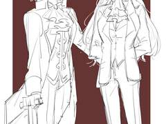 역전재판 낙서1