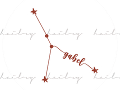 별자리 도안(가벨 & 엘리엇)