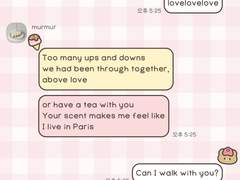 [아이폰 카톡 테마] 베베 아이스크림톡 무료공유 (~4.12)