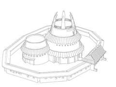 나루토 호카게관저 3D 에셋