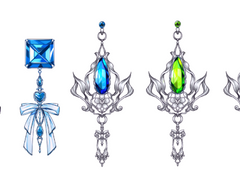 대충 만든 귀걸이