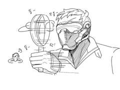 솔져76 낙서 모음