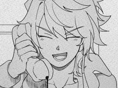 룬마와 리히터가 전화를 할 뿐