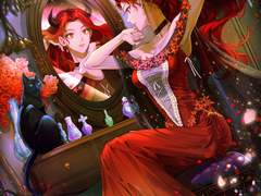 <정령왕 엘퀴네스 개정판> 일러스트 작업 37~40 (2021) 完